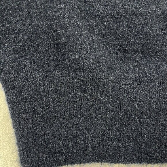 House of Harlow 1960 Navy Blue Fuzzy Knit Sweater Tank Top Cami Top - Picture 2 of 8